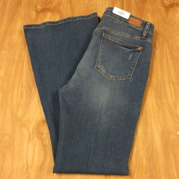 JUDY BLUE High Waist Flare Fit Jeans JB88172 Sz 13/31 Wide Leg Stretch Denim NWT - Picture 16 of 16